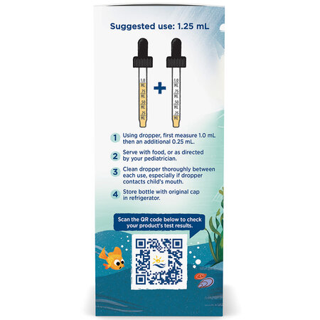 Omega-3 pentru copii Children's DHA Xtra, 880 mg, 60 ml, Nordic Naturals 742689