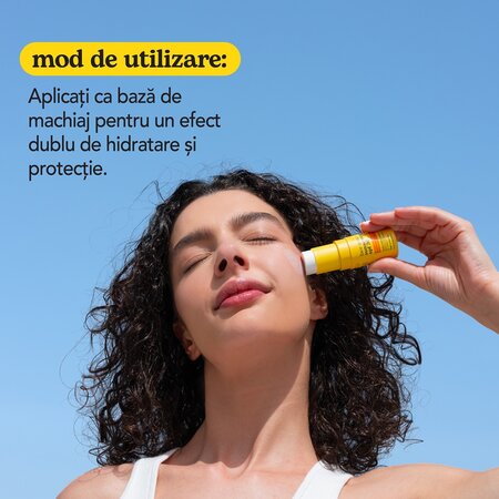 Stick mineral pentru fata cu protectie solara SPF 30, 16 ml, Beesline 742698