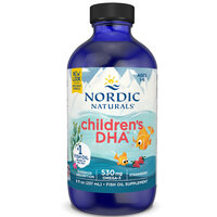 Omega-3 pentru copii cu aroma de capsuni Children's DHA, 237 ml, Nordic Naturals