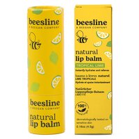 Balsam de buze natural cu aroma tropicala de lime, 4.5 g, Beesline