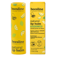 Balsam de buze natural cu aroma tropicala de lime, 4.5 g, Beesline