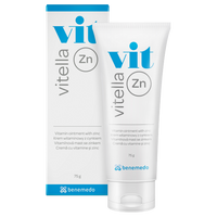 Crema cu vitamine si zinc Vitella Zn, 75 g, Benemedo