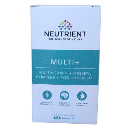 Vitamine si minerale Multi+, 120 capsule, Neutrient 743082