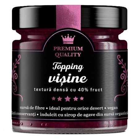Topping cu visine Secretele Ramonei, 250 g, Laboratoarele Remedia