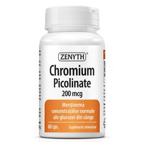 Chromium Picolinate, 200 mcg, 60 capsule, Zenyth