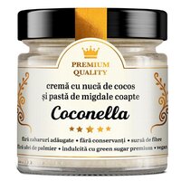 Crema cu nuca de cocos si pasta de migdale Coconella, 250 g, Laboratoarele Remedia