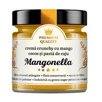 Crema crocanta cu mango, cocos si pasta de caju Mangonella, 250 g, Laboratoarele Remedia