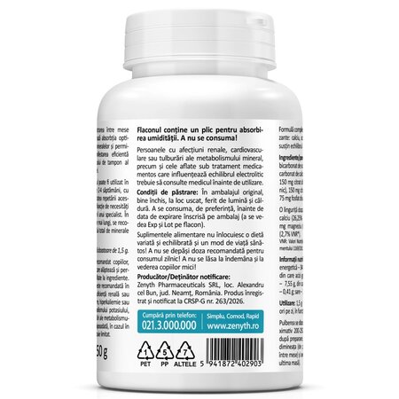 Complex de saruri minerale Base Powder, 150 g, Zenyth 743217