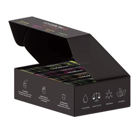 Saruri de rehidratare Hydroniq Active, 28 plicuri, Laboratoarele Remedia