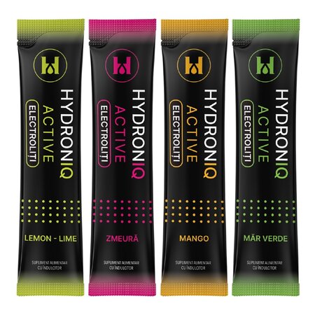 Saruri de rehidratare Hydroniq Active, 28 plicuri, Laboratoarele Remedia 743235