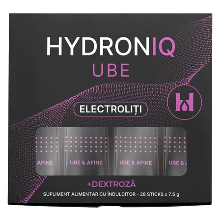 Saruri de rehidratare Hydroniq Ube, 28 plicuri, Laboratoarele Remedia 743243