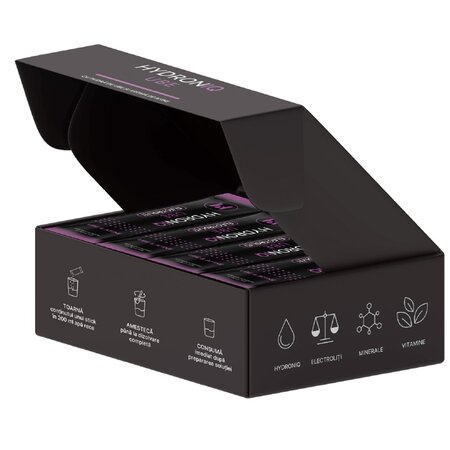 Saruri de rehidratare Hydroniq Ube, 28 plicuri, Laboratoarele Remedia