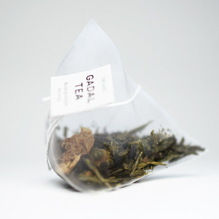 Ceai bio verde cu aroma de magnolie, 15 piramide, Gadal Tea 743327