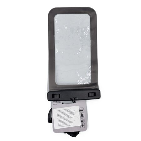 Husa de telefon impermeabila, Negru, 1 bucata, Incase of Travel