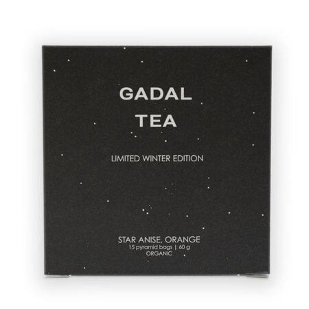 Ceai bio de anason stelat si portocala, 15 piramide, Gadal Tea