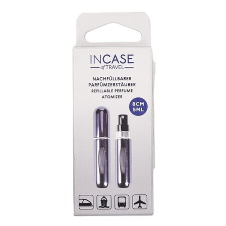 Atomizor de parfum reincarcabil, 5 ml, Incase of Travel