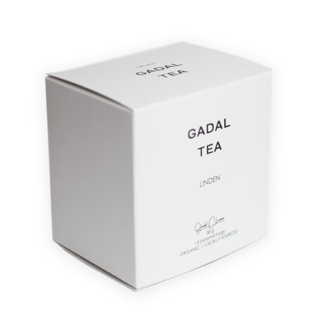 Ceai bio de flori de tei, 15 piramide, Gadal Tea 743388