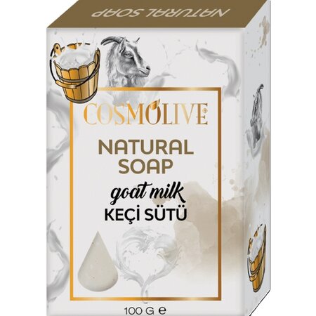 Sapun natural cu lapte de capra, 100 g, Cosmolive