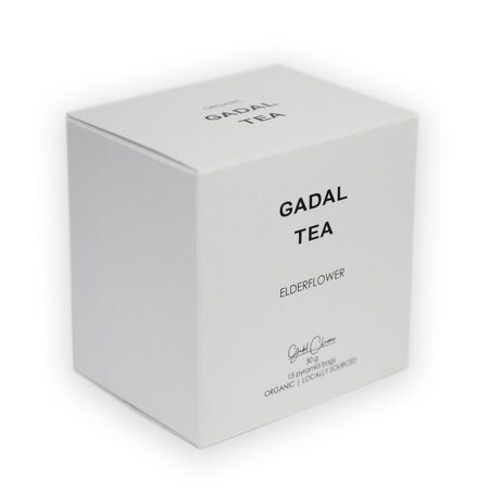 Ceai bio de flori de soc, 15 piramide, Gadal Tea 743397