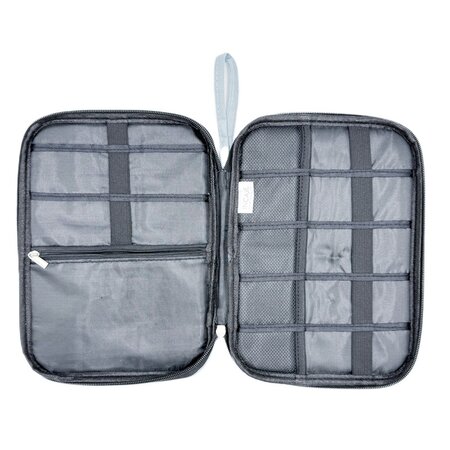 Organizator pentru accesorii electronice, Gri, 1 bucata, Incase of Travel 743411