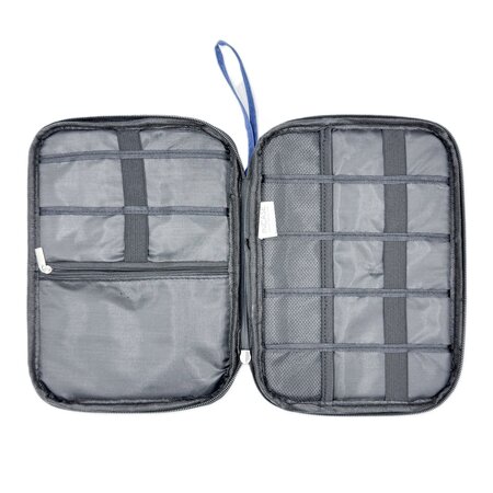 Organizator pentru accesorii electronice, Navy, 1 bucata, Incase of Travel 743416