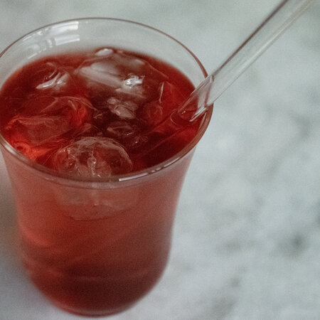 Ceai bio de zmeura si cocos Iced Tea, 10 piramide, Gadal Tea 743424