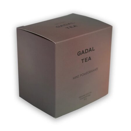 Ceai bio de menta si rodie Iced Tea, 10 piramide, Gadal Tea 743426