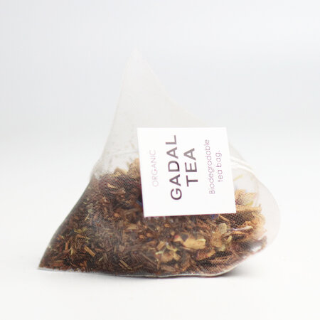 Ceai bio rooibos cu ananas Iced Tea, 10 piramide, Gadal Tea 743440