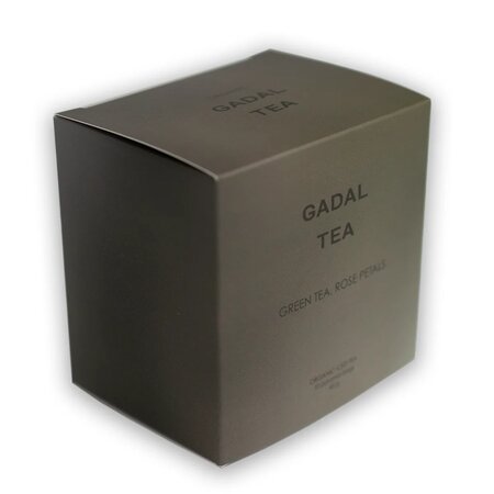 Ceai bio verde cu trandafir Iced Tea, 10 piramide, Gadal Tea 743444