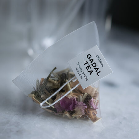 Ceai bio verde cu trandafir Iced Tea, 10 piramide, Gadal Tea 743448