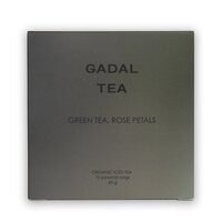 Ceai bio verde cu trandafir Iced Tea, 10 piramide, Gadal Tea