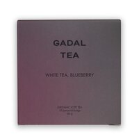 Ceai bio alb cu afine Iced Tea, 10 piramide, Gadal Tea