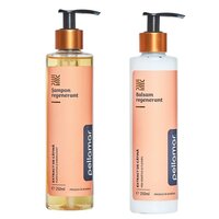 Set Sampon regenerant cu extract de catina + Balsam regenerant cu extract de catina Beauty Hair Deluxe, 250 ml + 250 ml, Pellamar