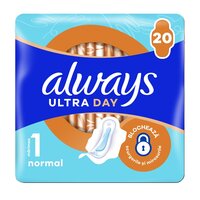 Absorbante Ultra Day Normal, Marimea 1, 20 bucati, Always