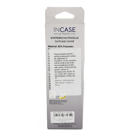 Husa pentru valiza, marimea M, Navy, 1 bucata, Incase of Travel 743489