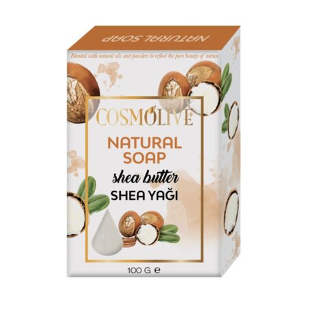 Sapun natural cu unt de shea, 100 g, Cosmolive