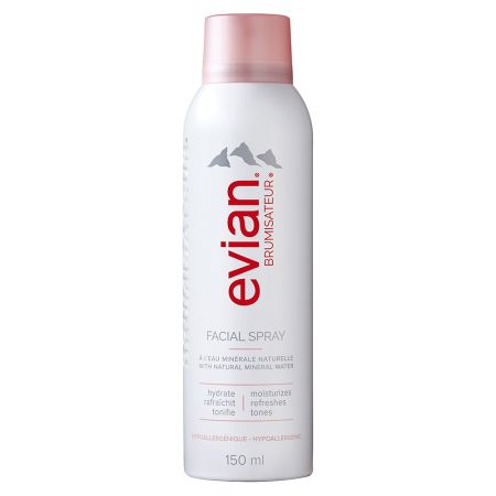 Spray facial cu apa minerala naturala, 150 ml, Evian