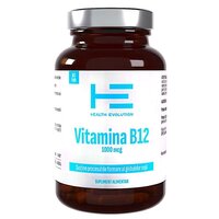Vitamina B12, 1000 mcg, 60 tablete, Health Evolution