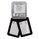 Eticheta de bagaj cu fereastra de vizualizare, Negru, 2 bucati, Incase of Travel 743508