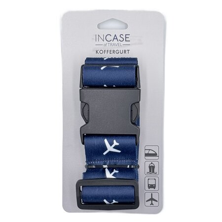 Curea de bagaj, imprimeu avion, 1 bucata, Incase of Travel