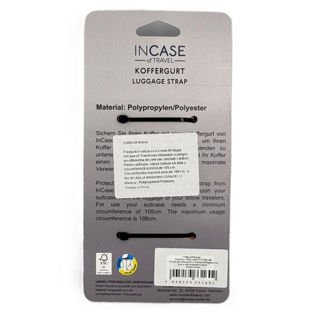 Curea pentru bagaj, Portocaliu, 1 bucata, Incase of Travel 743521
