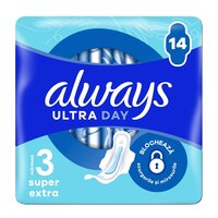 Absorbante Ultra Day&Night, Marimea 3, 14 bucati, Always