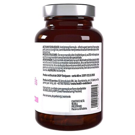 Skin, Hair, Nails Formula, 60 tablete, Health Evolution 743599