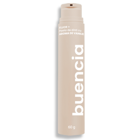 Pasta de dinti cu aroma de vanilie, 60 ml, Buencia