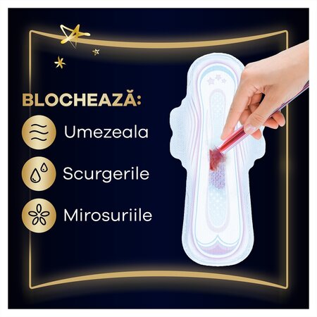 Absorbante de noapte Ultra Secure Night, Marimea 4, 24 bucati, Always 743632