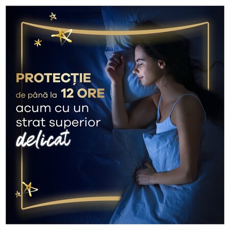 Absorbante de noapte Ultra Secure Night, Marimea 4, 24 bucati, Always 743630
