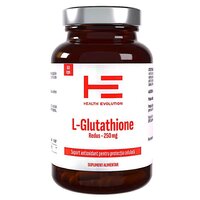 L-Glutathione Redus, 250 mg, 60 capsule, Health Evolution