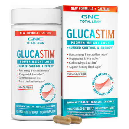GlucaStim Total Lean, 120 capsule, GNC