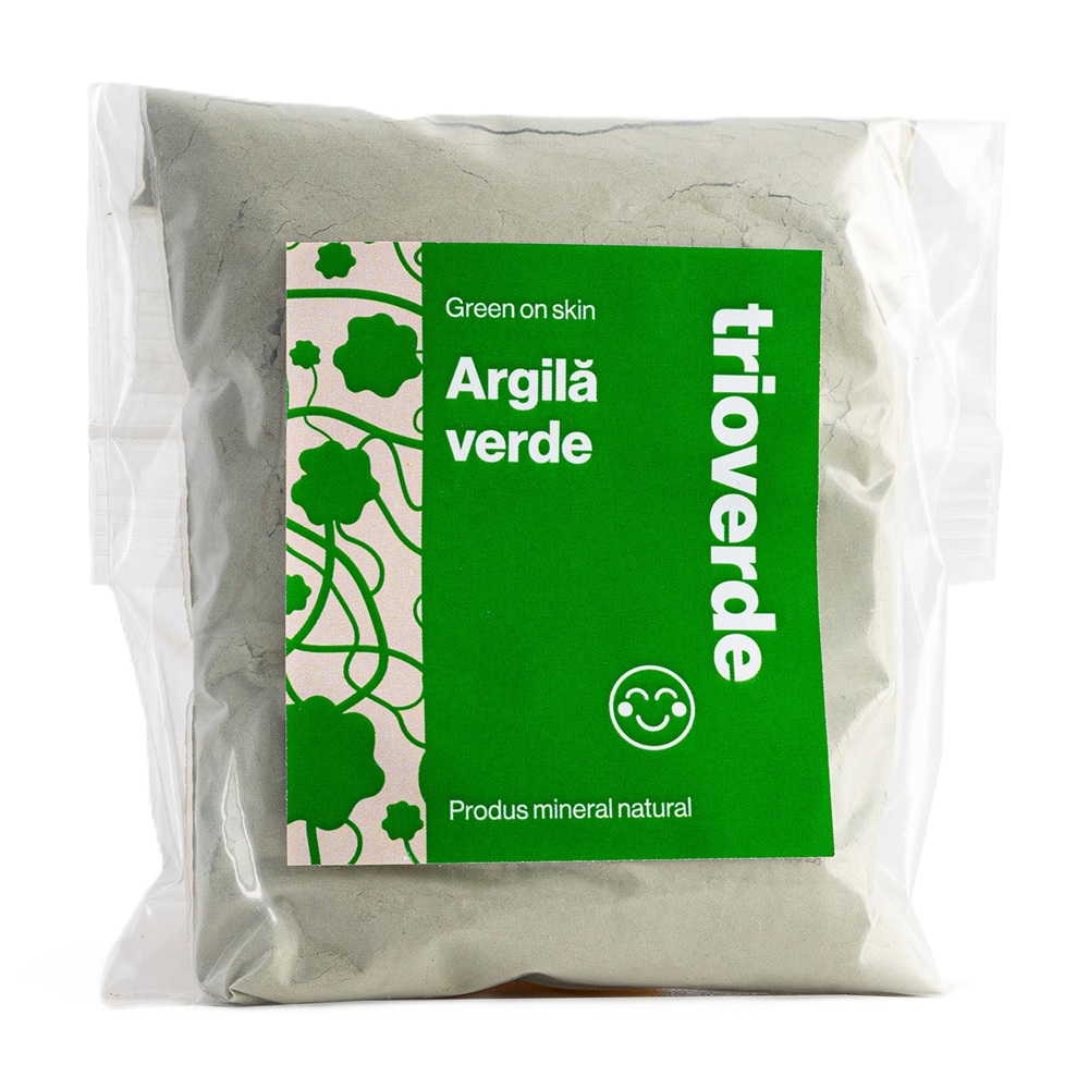 Argila verde, 100 g, Trio Verde