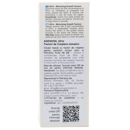Solutie topica impotriva caderii parului Adenosil GFm, 50 ml, Cantabria 743742